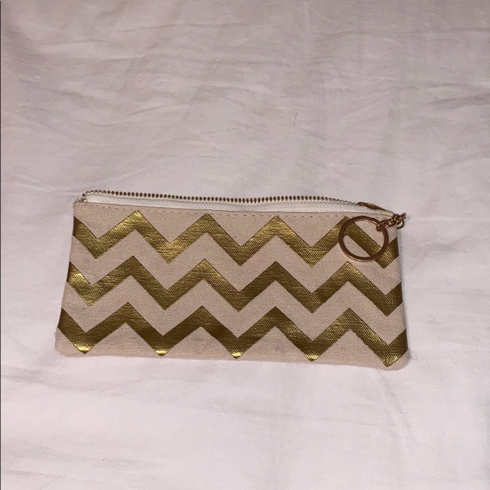 Chevron Patterned Pouch - image 1